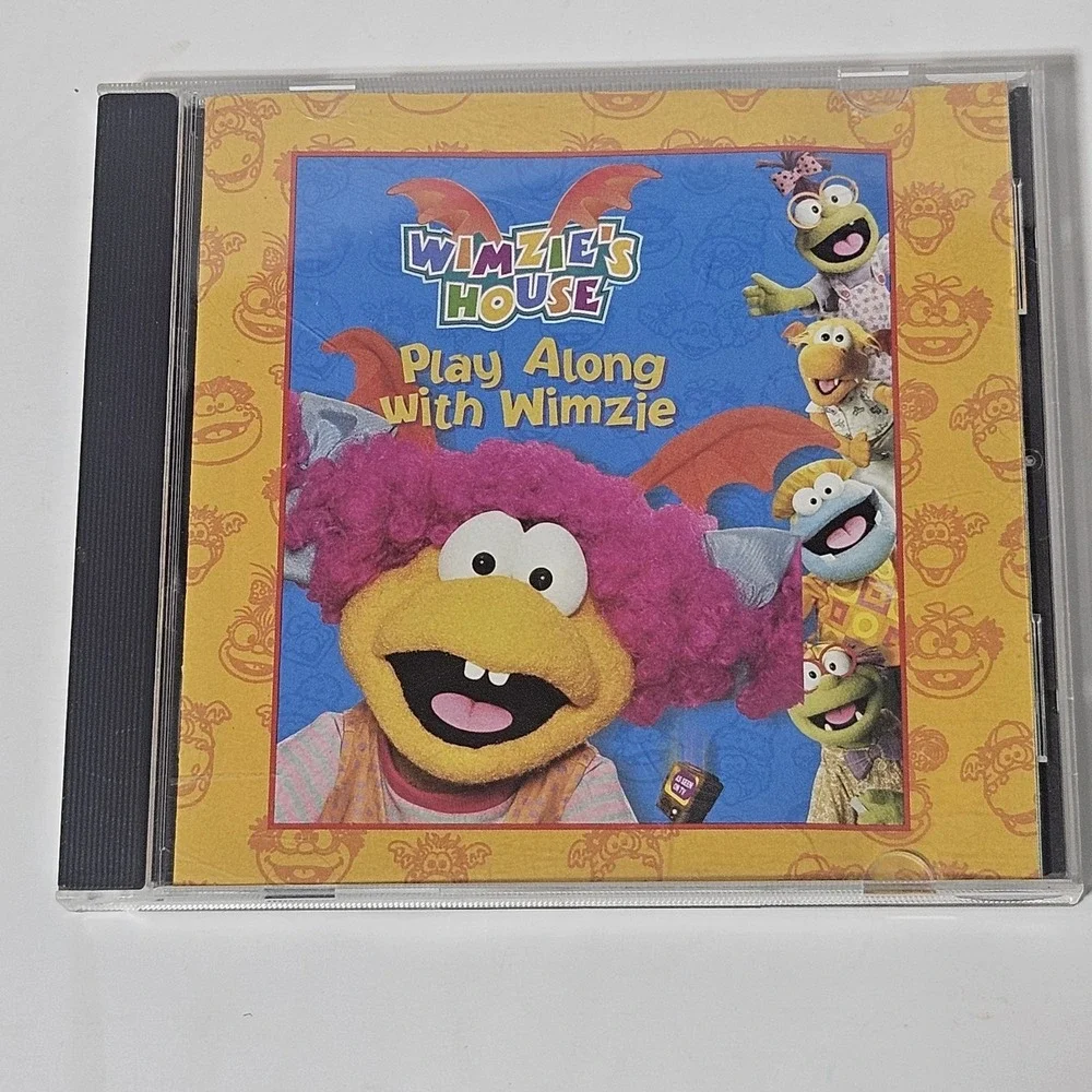 Wimzie's House Play Along‎ With Wimzie Kids Computer PC Game 1999 CD-ROM Vintage